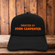 Directed By John Carpenter Retro Snapback Trucker Hat