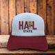 Mississippi State Bulldogs Hail State Retro Trucker Hat