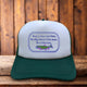 Buy a Man Eat Fish He Day Trucker Hat