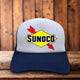 Sunoco 1950 Logo Gasoline Oil Retro Trucker Hat