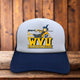 WVU West Virginia University Mountaineers Trucker Hat