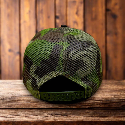 Bass Pro Shops Parody Retro Snapback Mesh Trucker Hat