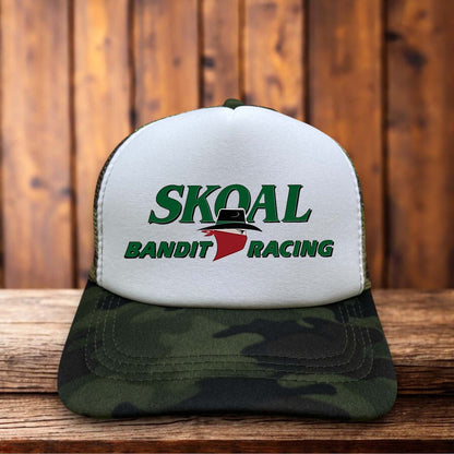 Skoal Bandit Racing Retro Trucker Hat vintage NASCAR trucker snapback by Retro Roots Headwear
