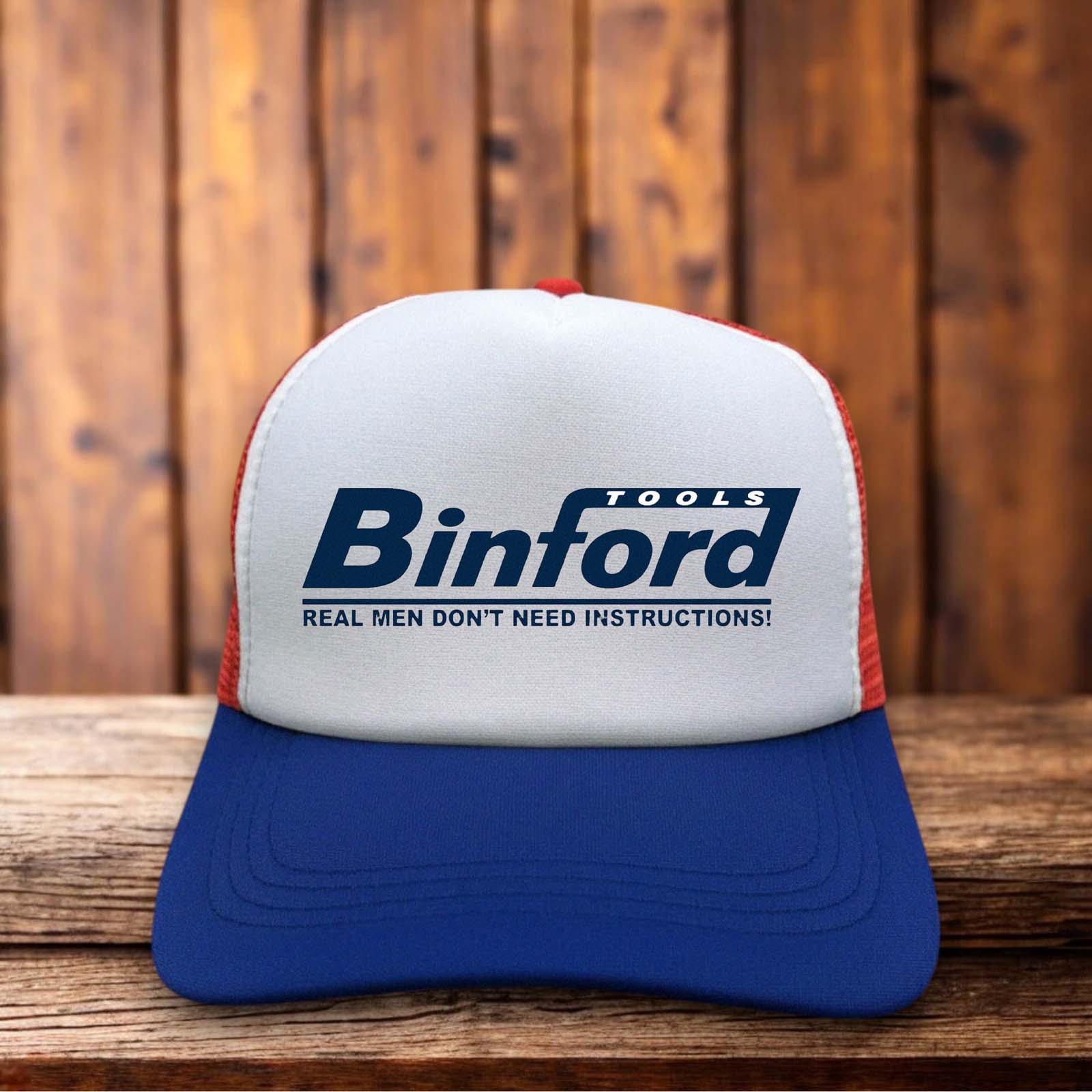 Binford Tools Home Improvement Trucker Hat vintage 90s sitcom trucker snapback by Retro Roots Headwear
