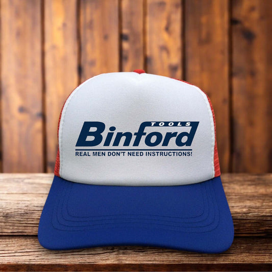 Binford Tools Home Improvement Trucker Hat vintage 90s sitcom trucker snapback by Retro Roots Headwear
