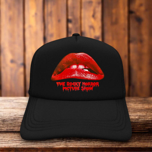 Rocky Horror Picture Show Retro Trucker Hat cult classic film retro snapback by Retro Roots Headwear
