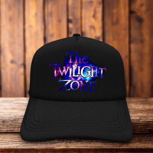 The Twilight Zone 60s Retro Trucker Hat vintage sci-fi TV design retro snapback by Retro Roots Headwear
