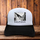Bauhaus 80s Goth Rock Retro Trucker Hat