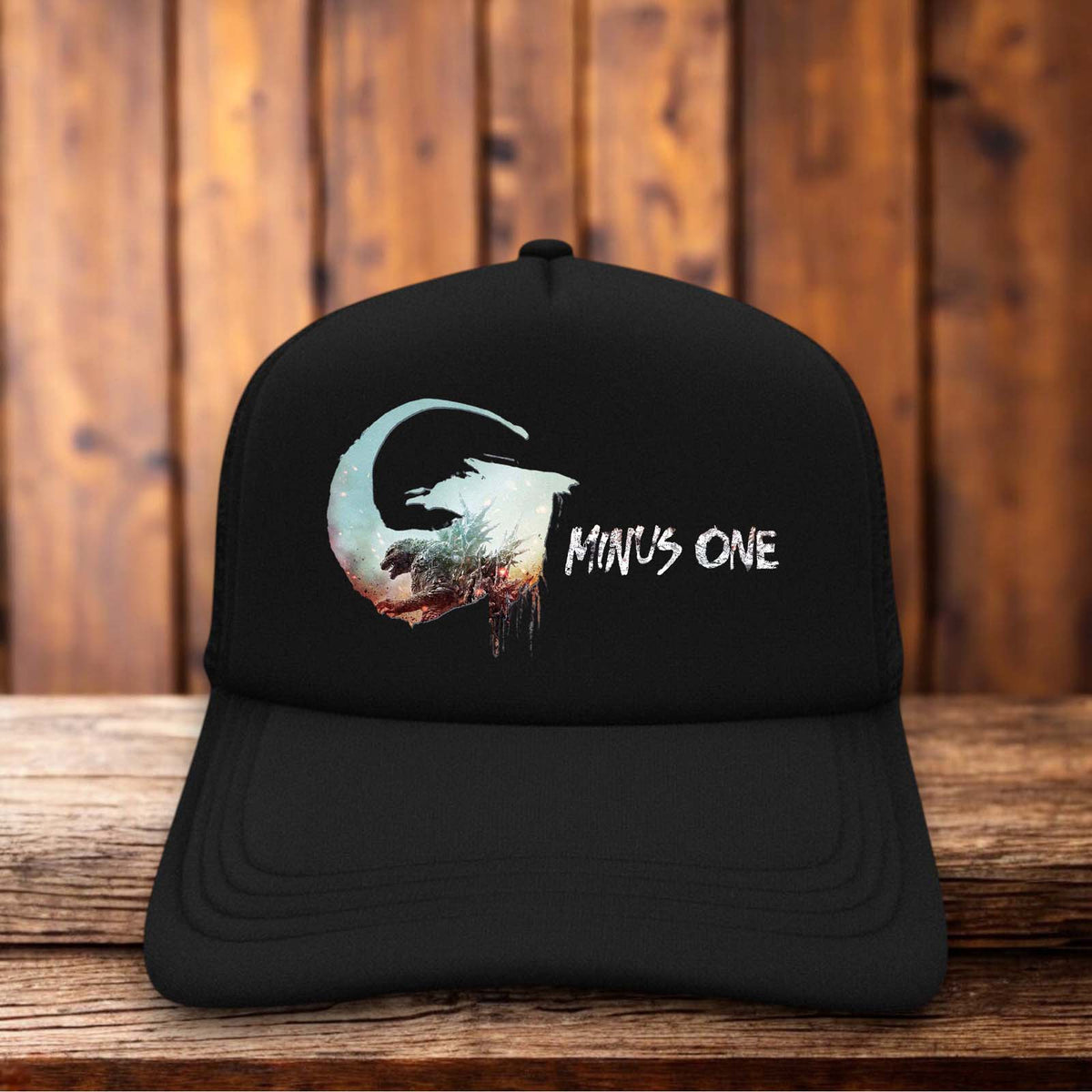 Godzilla Minus One Retro Hat kaiju film snapback by Retro Roots Headwear