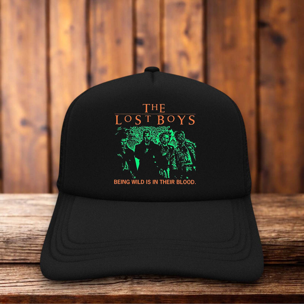 The Lost Boys Retro 1987 Horror Hat vampire film snapback by Retro Roots Headwear