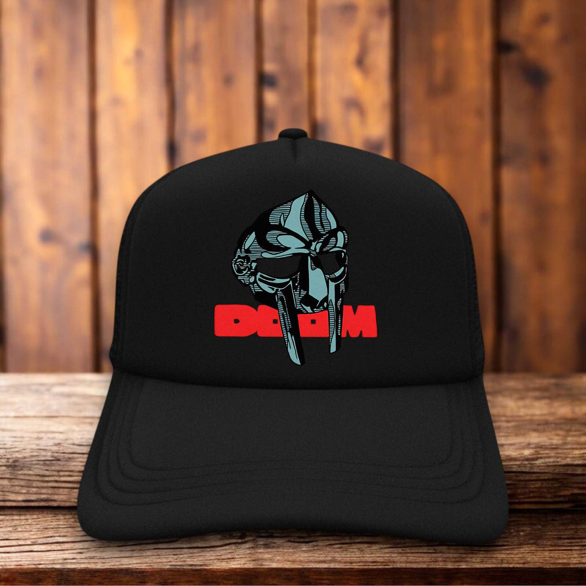 MF DOOM Retro Trucker Hat hip-hop vintage snapback by Retro Roots Headwear
