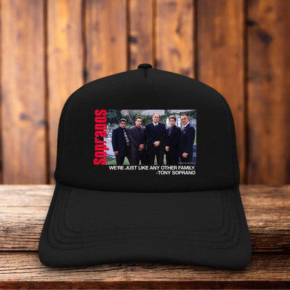 The Sopranos Bada Bing Retro Trucker Hat classic TV series snapback by Retro Roots Headwear