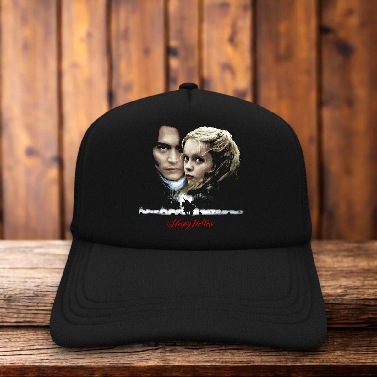 Sleepy Hollow Tim Burton 1999 Horror Hat gothic film snapback by Retro Roots Headwear
