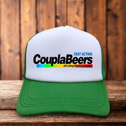 CouplaBeers SNL Shane Gillis Parody Hat comedy sketch parody snapback by Retro Roots Headwear
