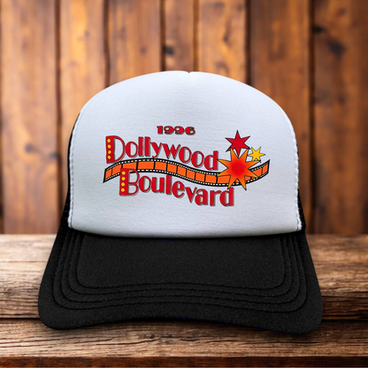 Dollywood Boulevard 1996 Dolly Parton Retro Hat theme park snapback by Retro Roots Headwear