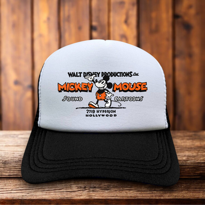 Walt Disney Mickey Mouse Vintage Logo Hat vintage Disney snapback by Retro Roots Headwear