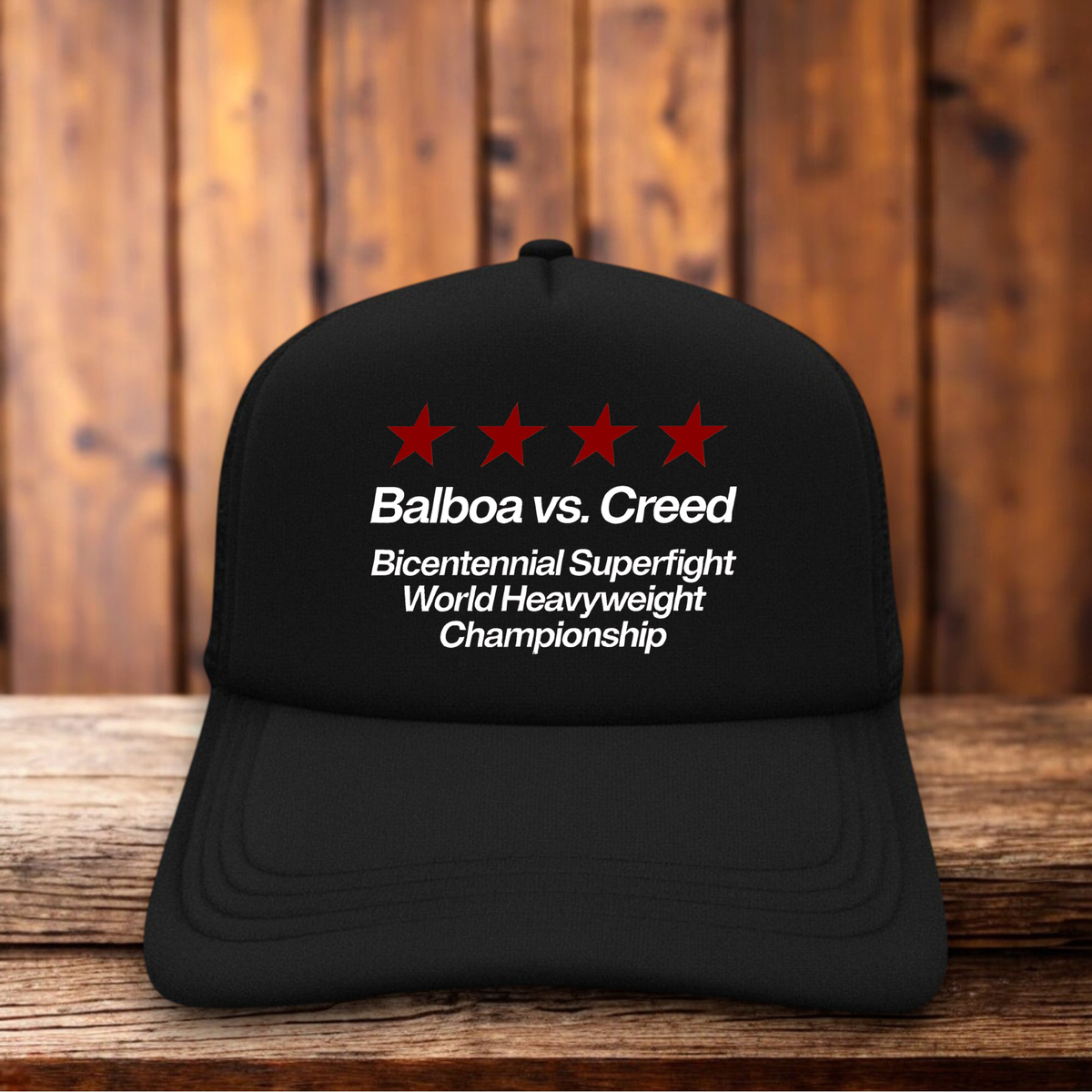 Balboa Vs. Creed Heavyweight Championship Hat sports film snapback by Retro Roots Headwear
