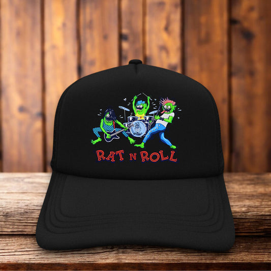 Ed Big Daddy Roth Rat 'N Roll Retro Hat custom car culture snapback by Retro Roots Headwear