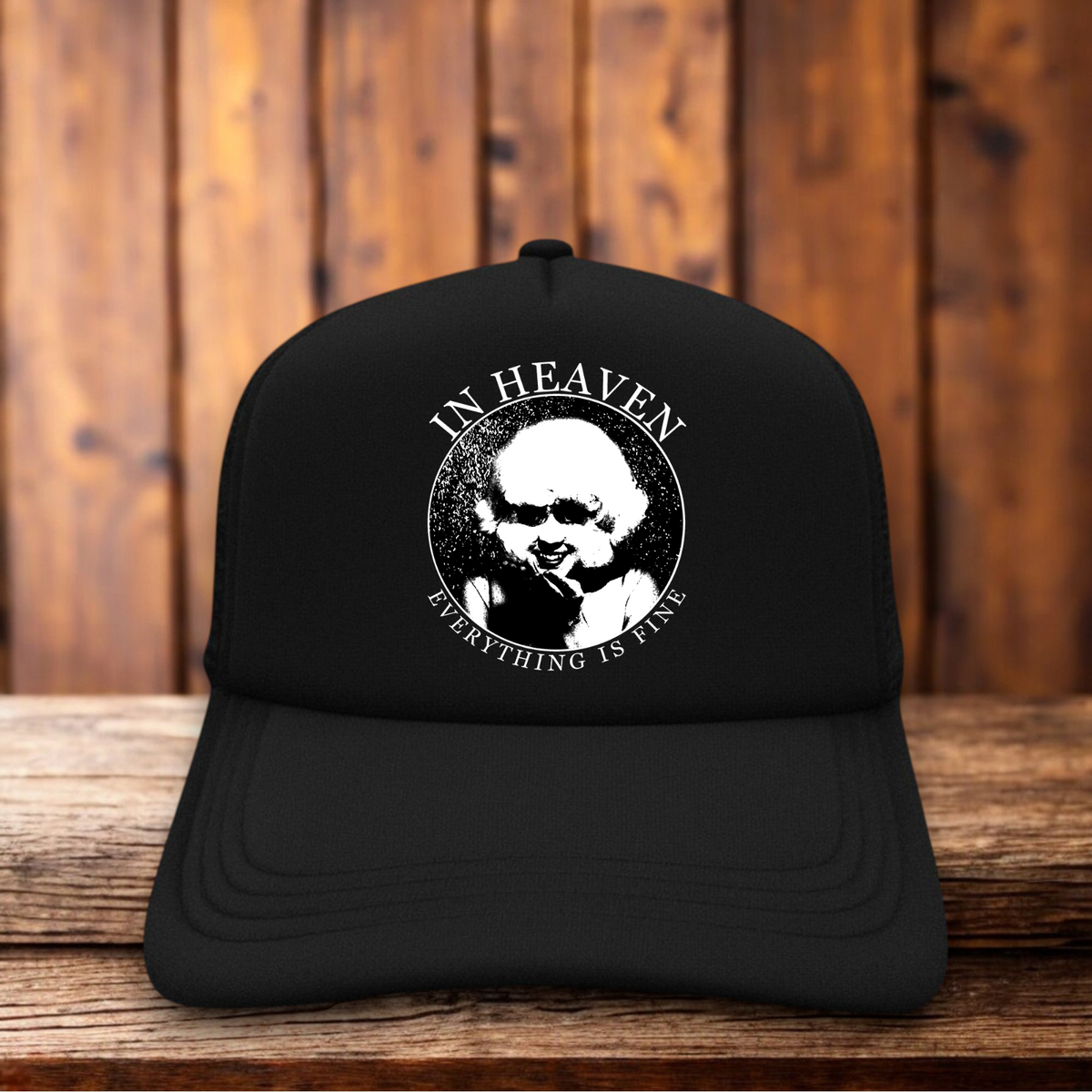 Eraserhead David Lynch Lady In The Radiator 1977 Retro Trucker Hat vintage surrealist movie snapback by Retro Roots Headwear
