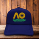 Auricom Research WipeOut Anti-Gravity Racing Team Retro Trucker Hat