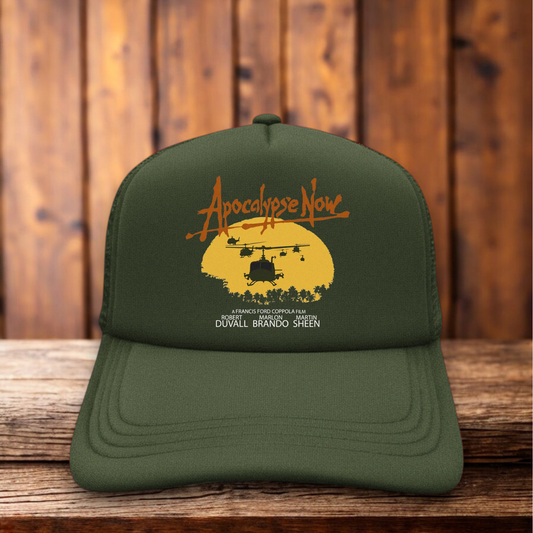 Apocalypse Now Marlon Brando 1979 War Movie Trucker Hat vintage cinema snapback by Retro Roots Headwear
