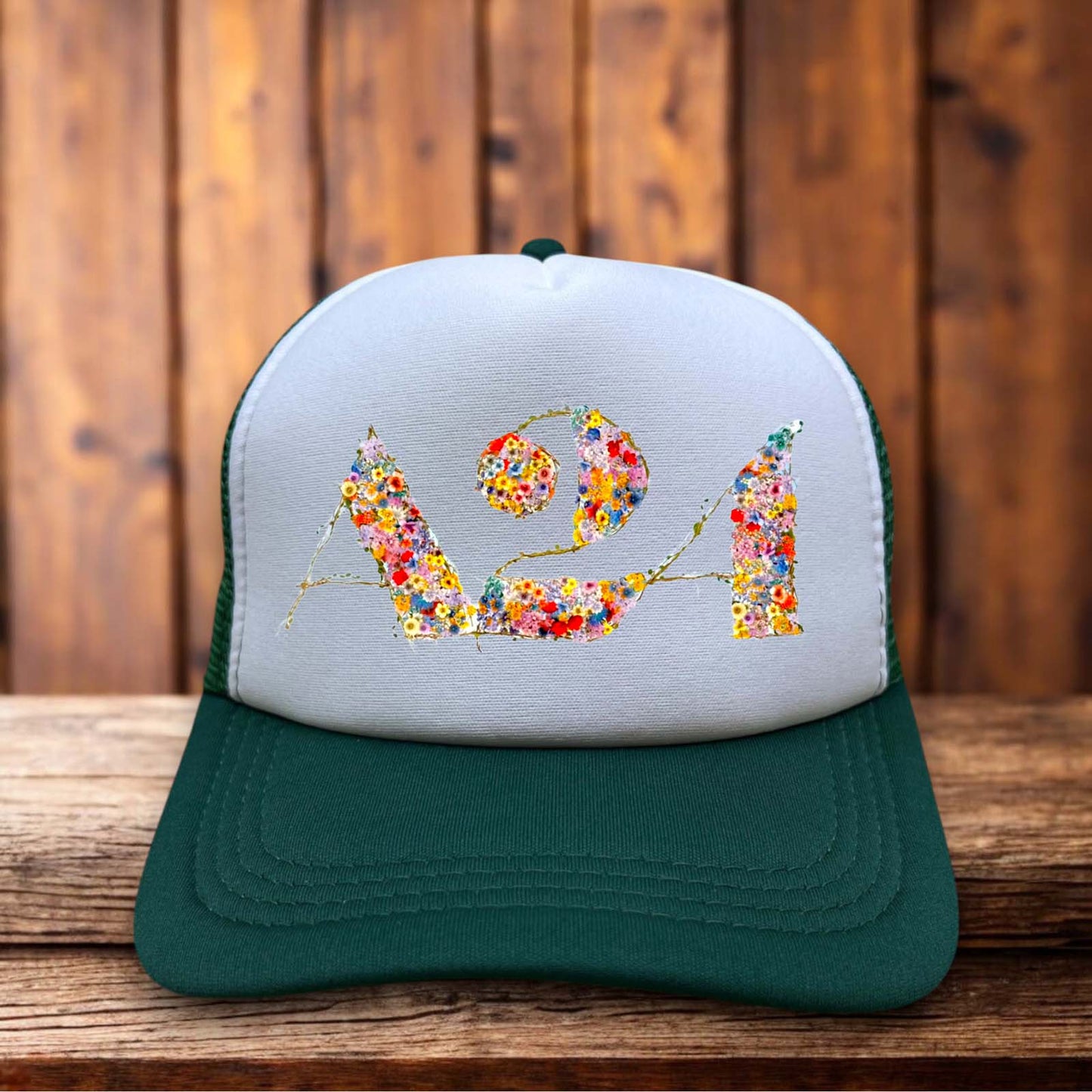 A24 Midsommar Retro Trucker Hat modern cult classic film design retro snapback by Retro Roots Headwear
