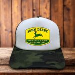 John Deere Retro Trucker Hat vintage agricultural snapback by Retro Roots Headwear