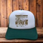 Grand Canyon National Park Retro Trucker Hat vintage outdoor snapback by Retro Roots Headwear