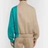 Two-Tone Gabardine And Piqué Jacket - Image 2