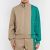 Two-Tone Gabardine And Piqué Jacket - Image 4