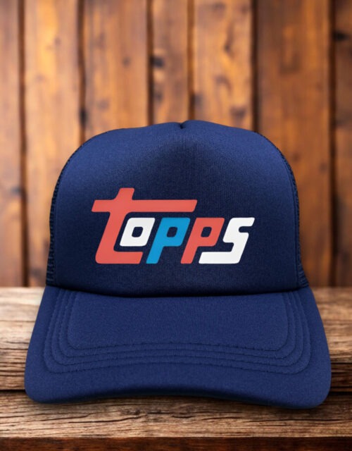 Topps Bubble Gum Trucker Hat Solid Navy
