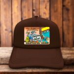 Grateful Dead 1991 Backstage Pass Retro Trucker Hat vintage Deadhead snapback by Retro Roots Headwear