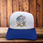 Grateful Dead Atlanta Flowers Retro Trucker Hat Southern Deadhead vintage snapback by Retro Roots Headwear