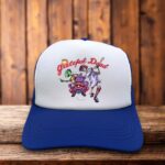 Grateful Dead Steal Your Base Retro Trucker Hat baseball Deadhead snapback by Retro Roots Headwear