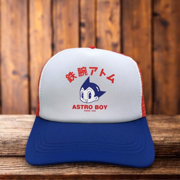 Astro Boy Mighty Atom Manga Trucker Hat retro anime snapback by Retro Roots Headwear