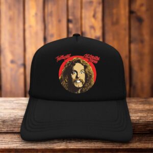 ed Nugent Cat Scratch Fever trucker hat with vintage 70s rock design and mesh back