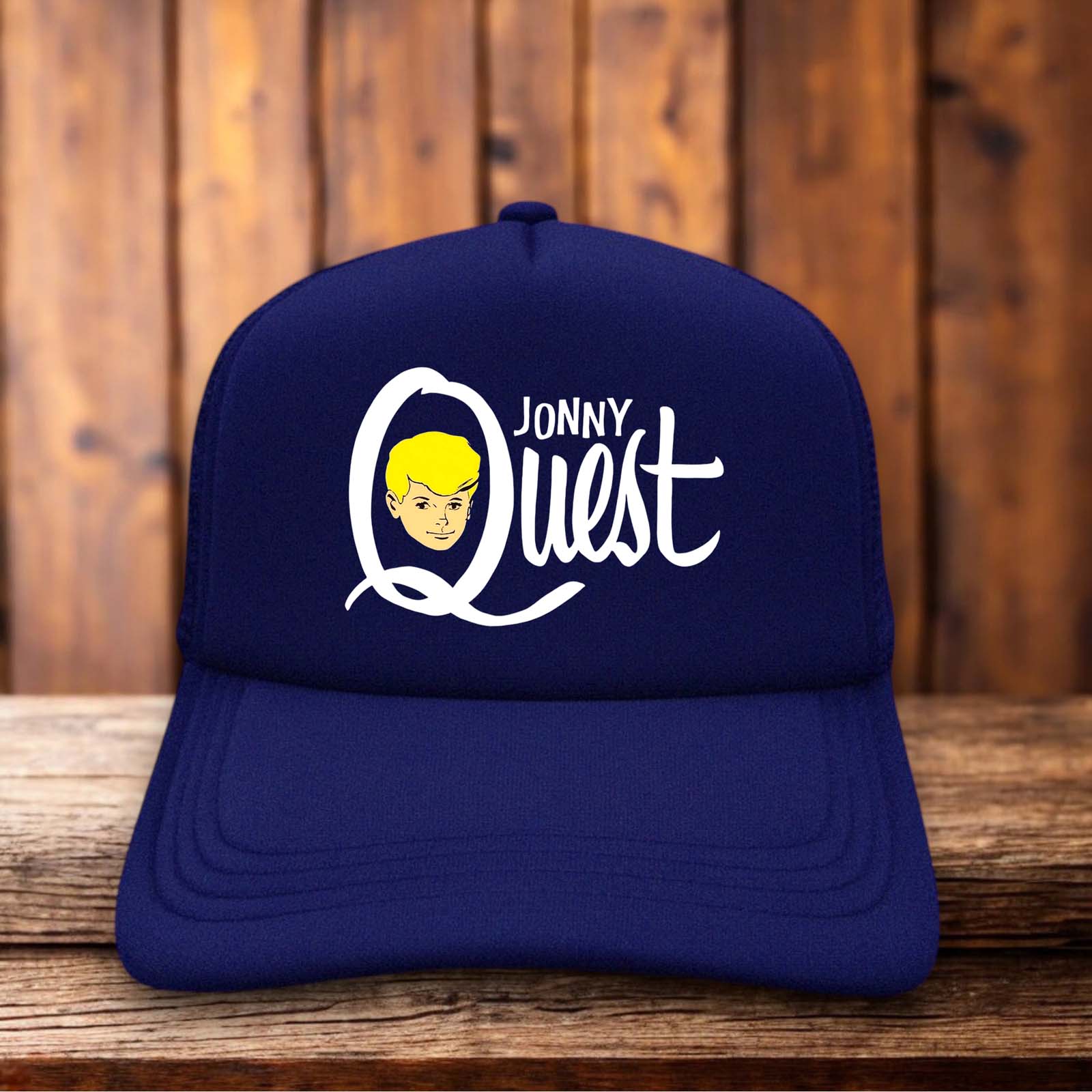 Jonny Quest Vintage Comic Trucker Hat retro Hanna-Barbera snapback by Retro Roots Headwear