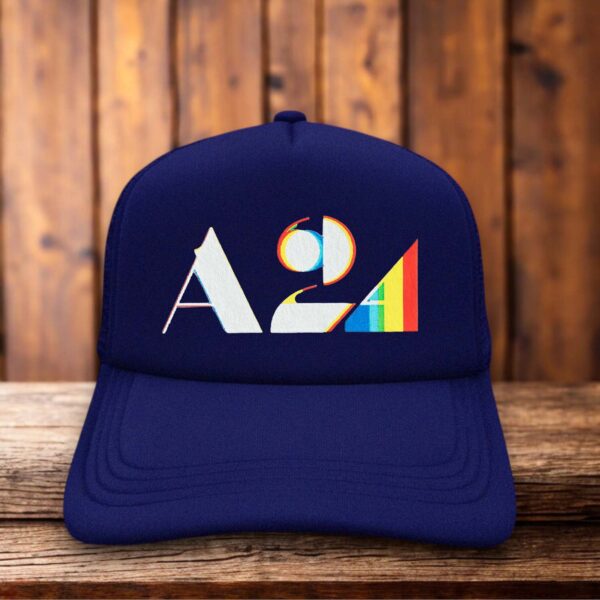 A24 Independent Film Retro Trucker Hat cinephile art house retro snapback by Retro Roots Headwear